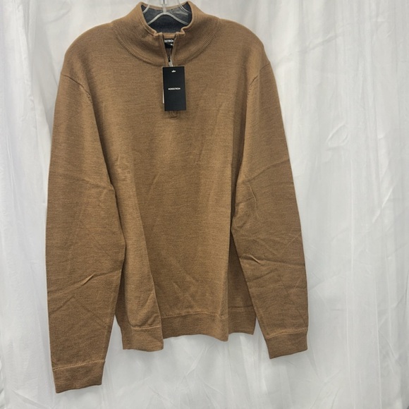 GOING FAST🎉🆕Nordstrom Men’s Washable 100% Merino Wool Quarter Zip Sweater - Picture 6 of 14